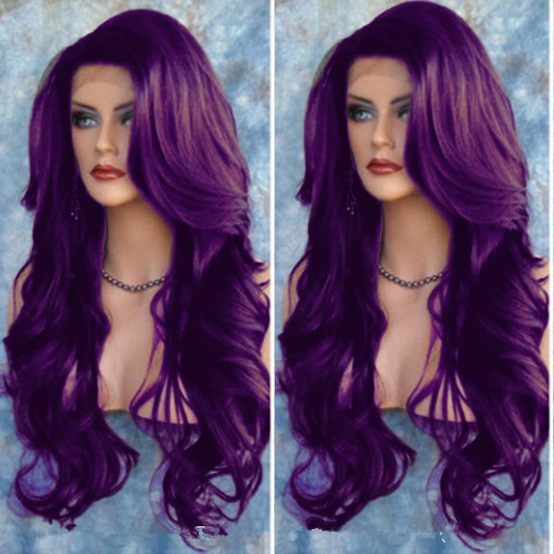 Perruque de cheveux longs et bouclés